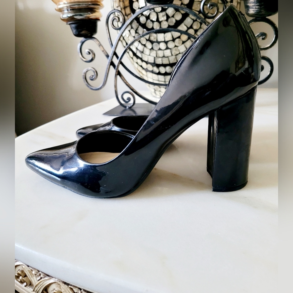 Nine West Elegant Black Women's Patent Heels Business/Office/Carrer 8.5 - Picture 11 of 15